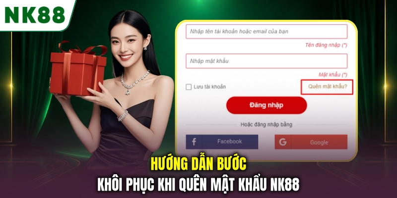Hướng dẫn bước khôi phục khi quên mật khẩu NK88