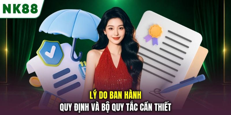 Lý do ban hành quy định và bộ quy tắc cần thiết